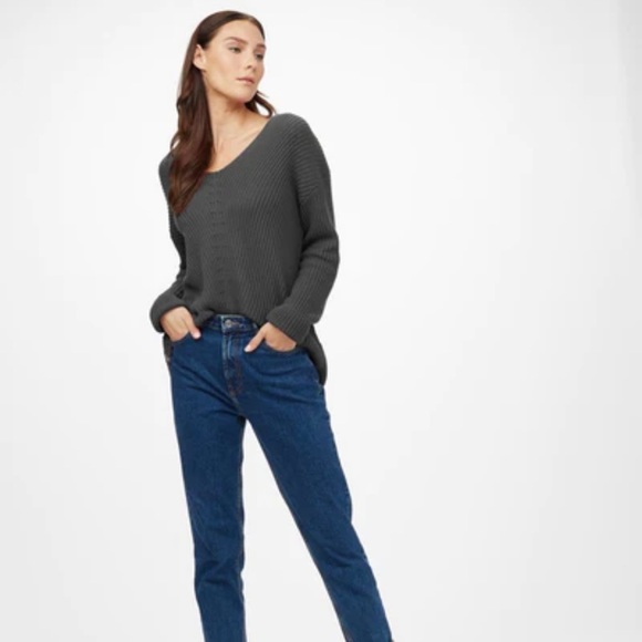 Tentree Highline V-neck sweater (Size S) - Picture 3 of 8